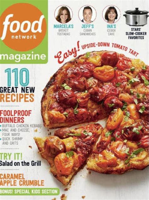 Food Network Magazine Subscription .